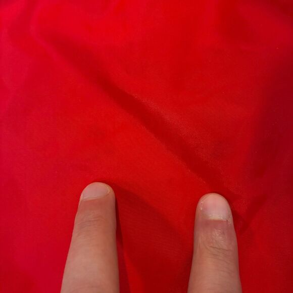 Men's XL Vintage Nike Red Pullover 1/2 Zip Windbreaker Jacket Nylon 90s Y2K - Picture 3 of 6